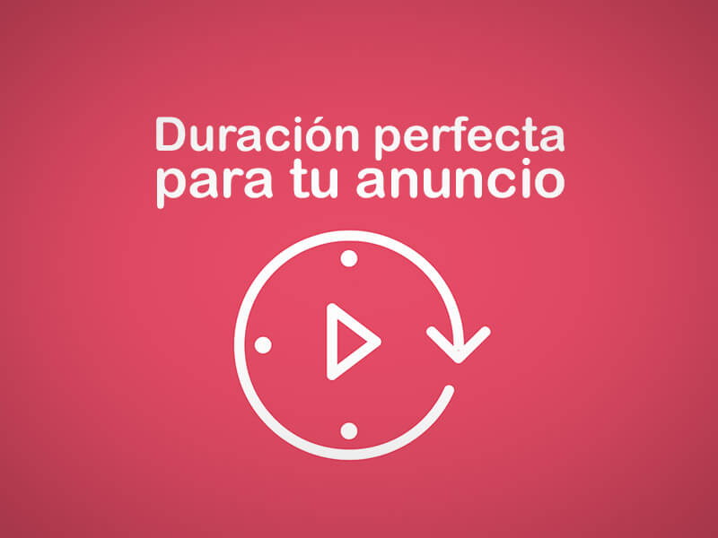 Duración anuncio video